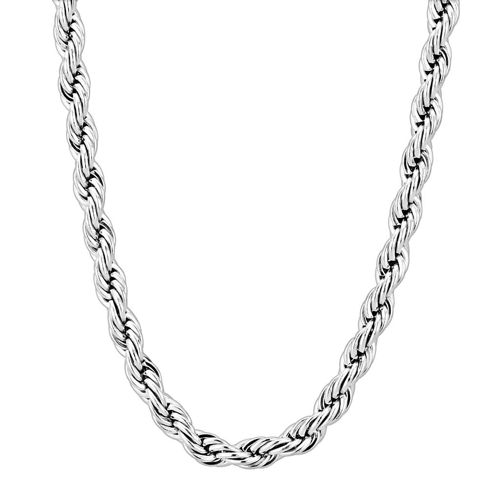 TK2433 - High polished (no plating) Stainless Steel Chain with No